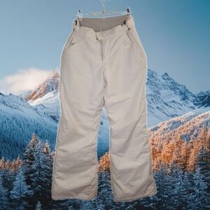 Columbia Omni-tech Snow Ski Pants - Women's M- White